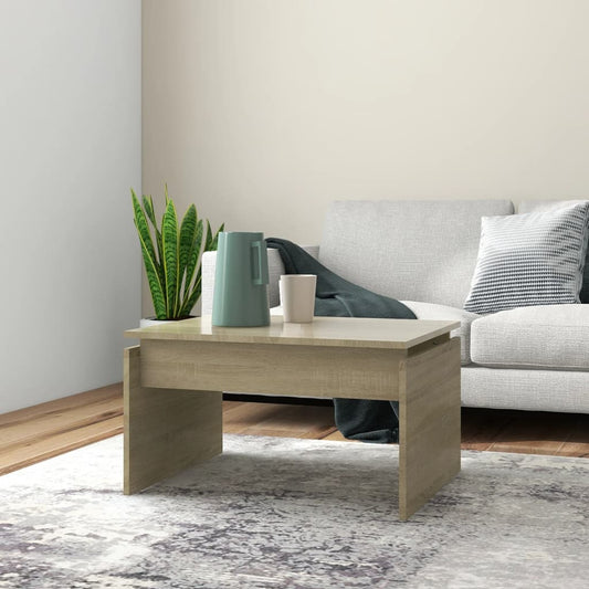 Table basse chêne Sonoma 68x50x38 cm matière bois