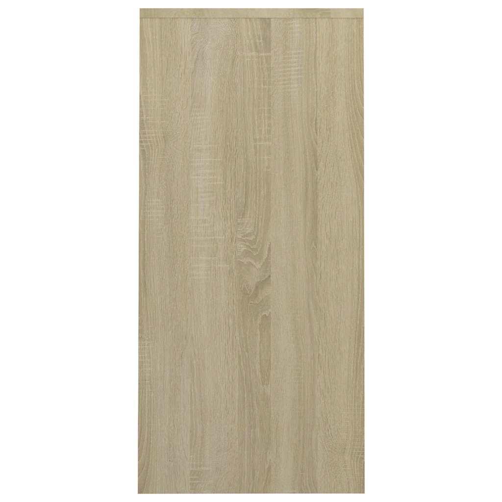Computertisch Sonoma-Eiche 102,5x35x75 cm Holzwerkstoff