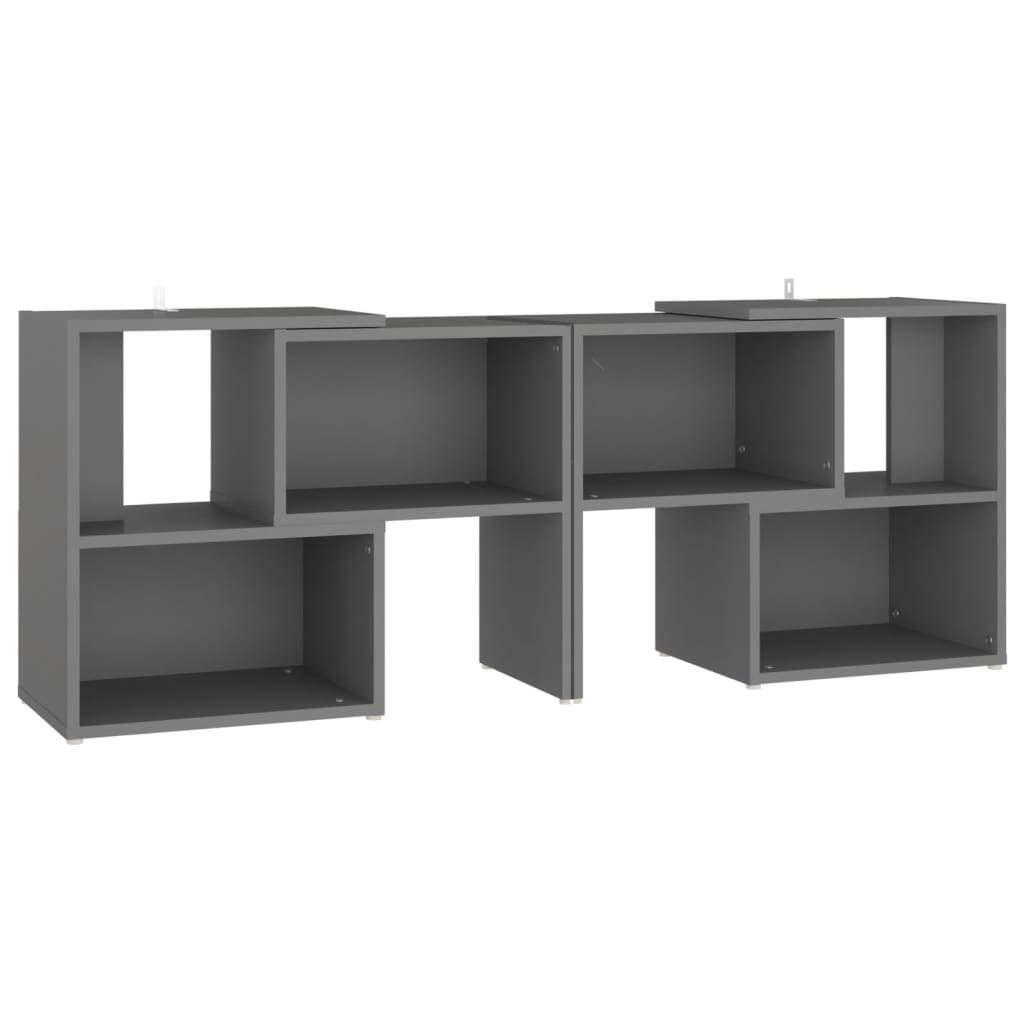 TV-Schrank Grau 104x30x52cm Holzwerkstoff