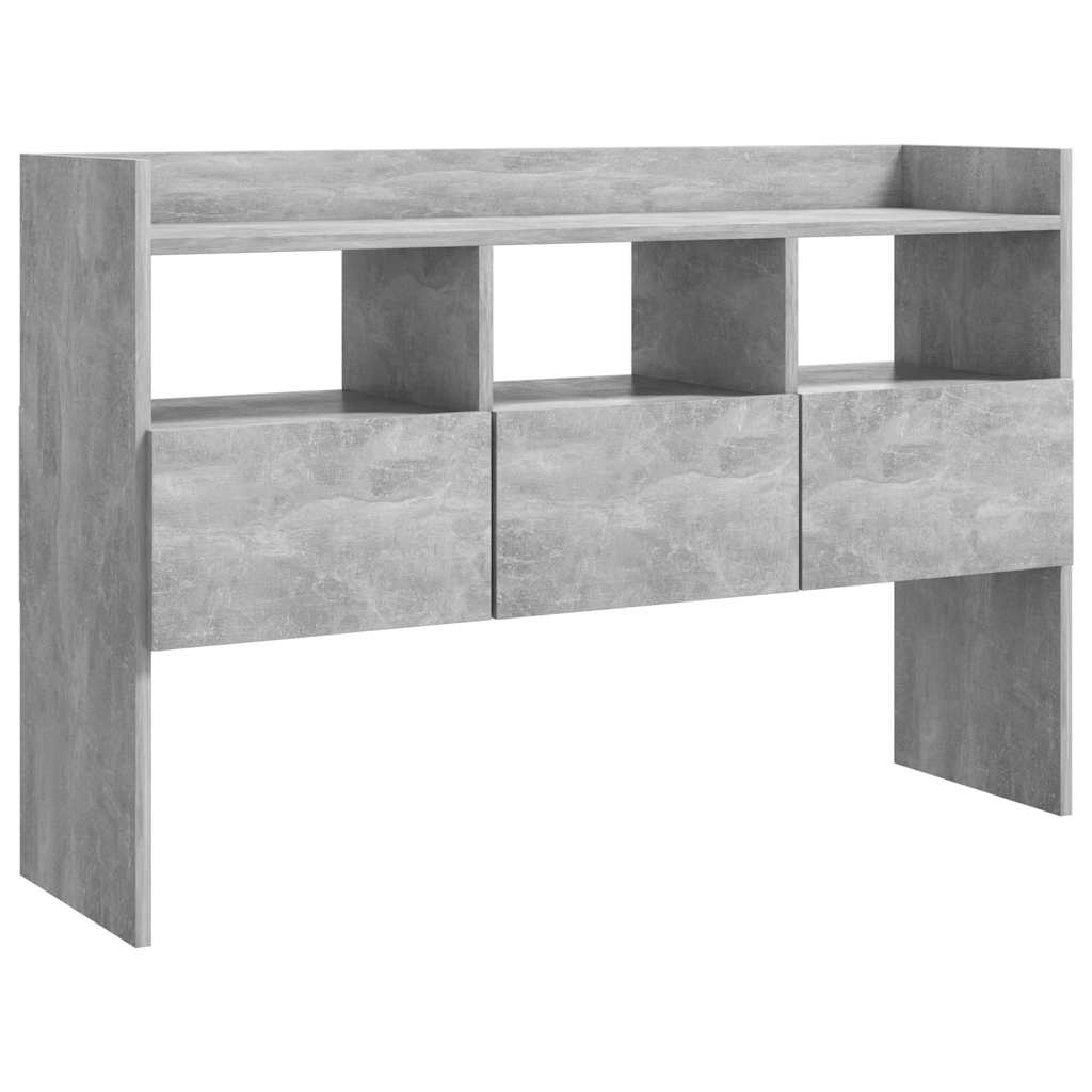 Sideboard Betongrau 105x30x70 cm Holzwerkstoff