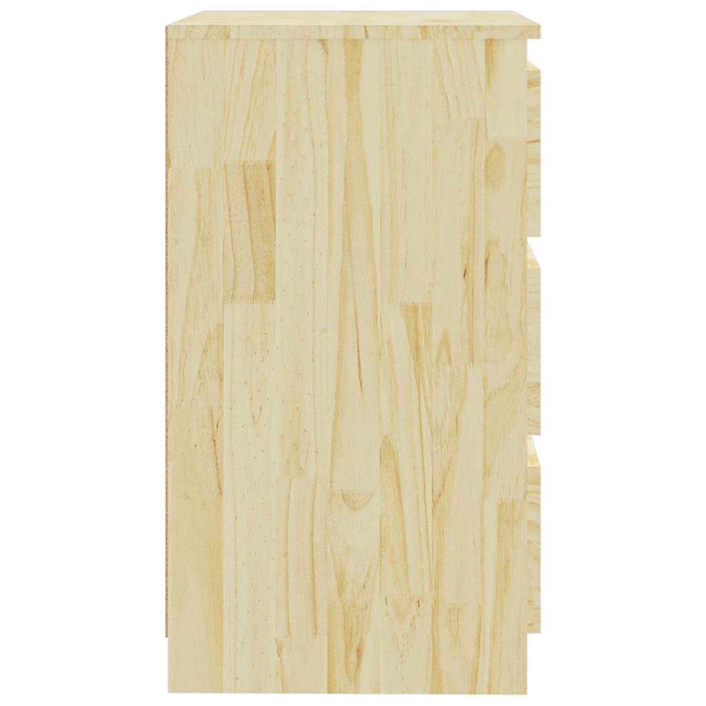 Nachtschrank 60x36x64 cm Massivholz Kiefer