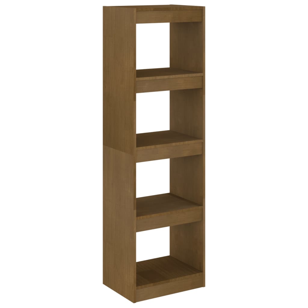 Bookcase Room Divider 40x30x135.5 cm Solid Pine Wood