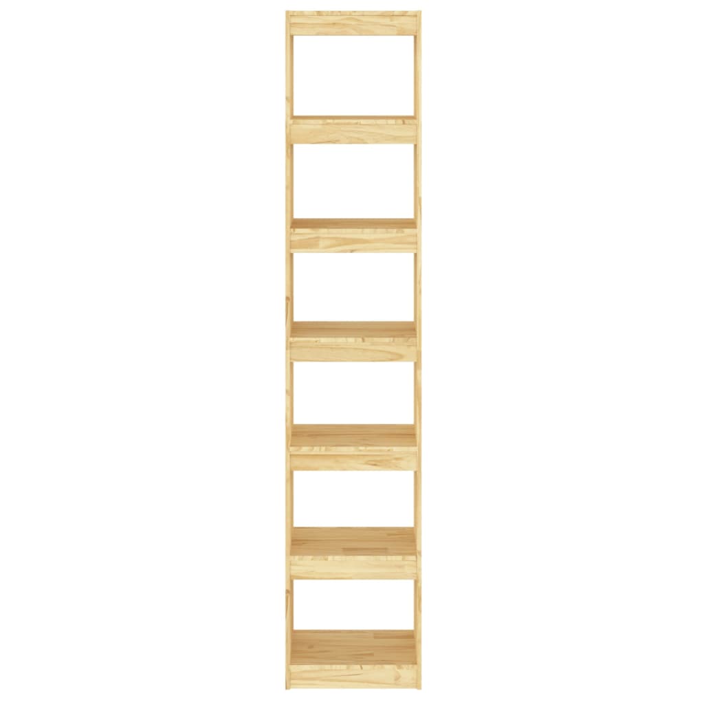 Bibliothèque/séparateur de pièce 40x30x199 cm en bois de pin massif
