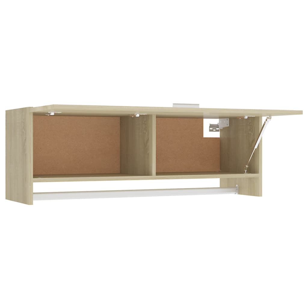 Kleiderschrank Sonoma-Eiche 100x32,5x35 cm Holzwerkstoff