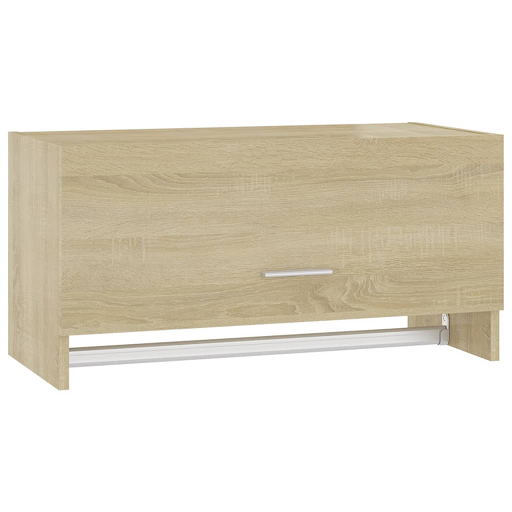 Kleiderschrank Sonoma-Eiche 70x32,5x35 cm Holzwerkstoff