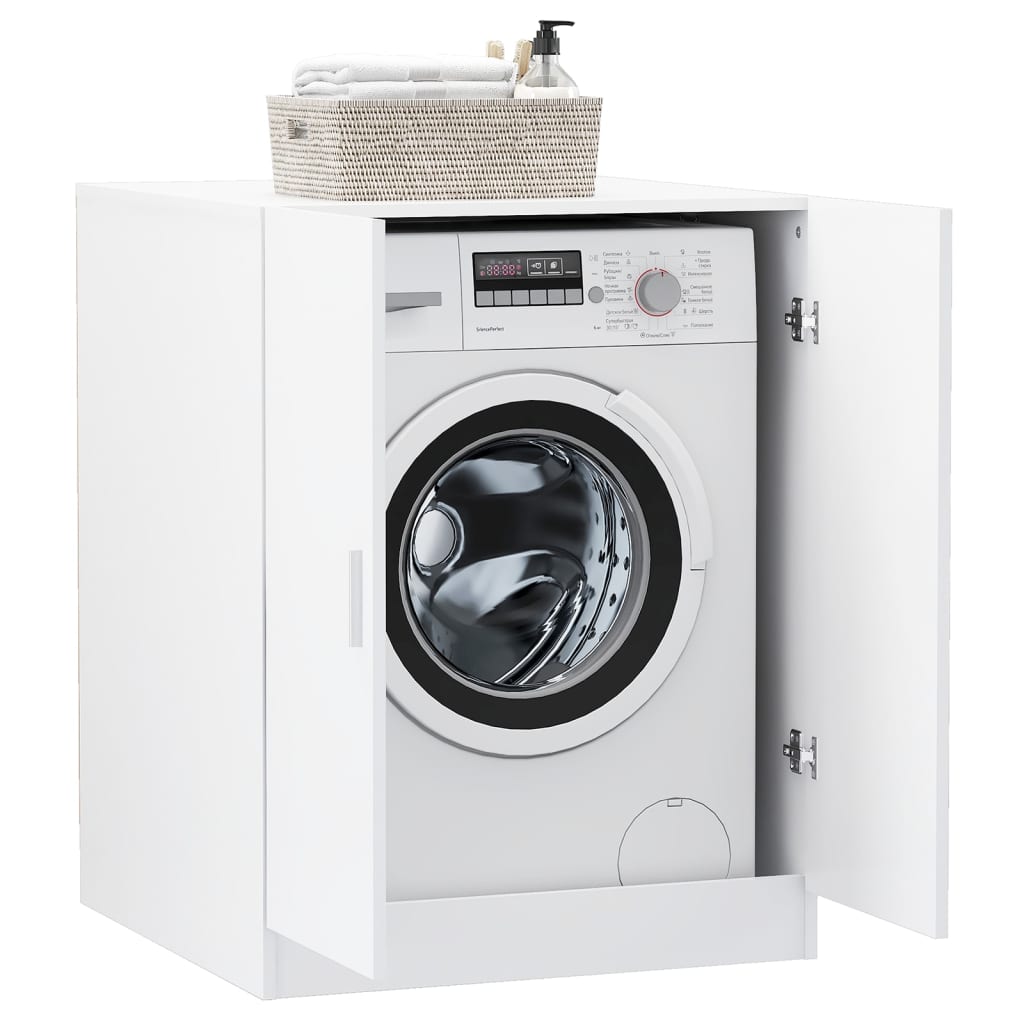 Meuble lave-linge blanc 71x71,5x91,5 cm