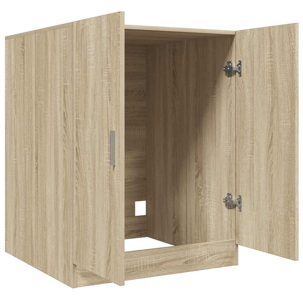 Waschmaschinenschrank Sonoma-Eiche 71x71,5x91,5 cm