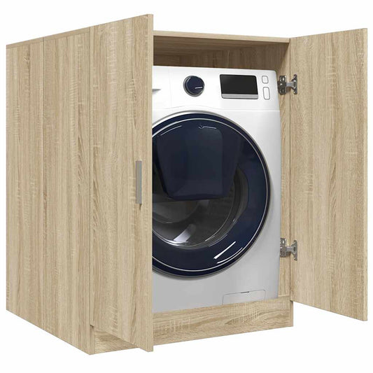 Waschmaschinenschrank Sonoma-Eiche 71x71,5x91,5 cm