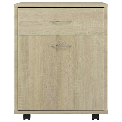 Rollschrank Sonoma-Eiche 45x38x54 cm Holzwerkstoff
