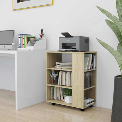 Rollschrank Sonoma-Eiche 60x35x75 cm Holzwerkstoff