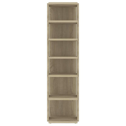 Schuhschrank Sonoma-Eiche 27,5x27x102 cm Holzwerkstoff