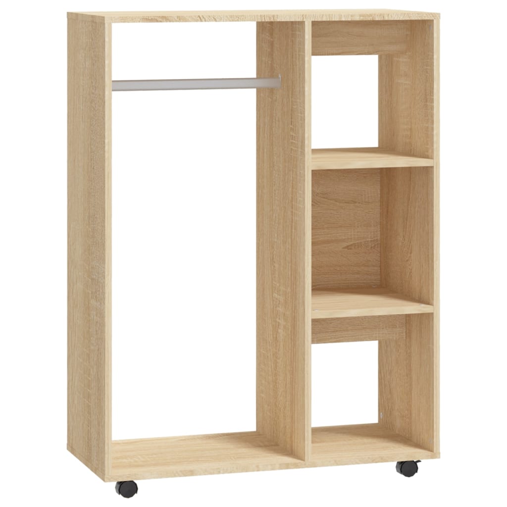 Kleiderschrank Sonoma-Eiche 80x40x110 cm Holzwerkstoff