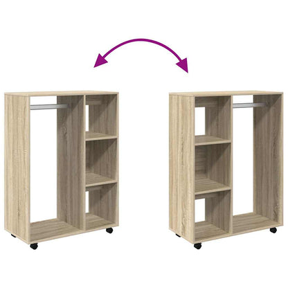 Kleiderschrank Sonoma-Eiche 80x40x110 cm Holzwerkstoff