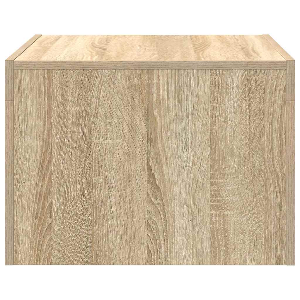 Couchtisch Sonoma-Eiche 50x50x35 cm Holzwerkstoff