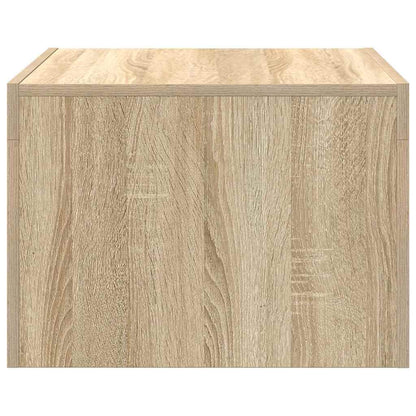 Couchtisch Sonoma-Eiche 50x50x35 cm Holzwerkstoff