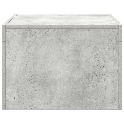 Couchtisch Betongrau 50x50x35 cm Holzwerkstoff