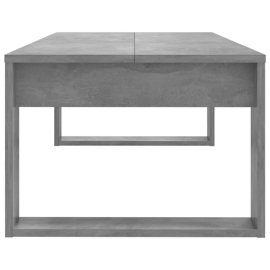 Couchtisch Betongrau 110x50x35 cm Holzwerkstoff