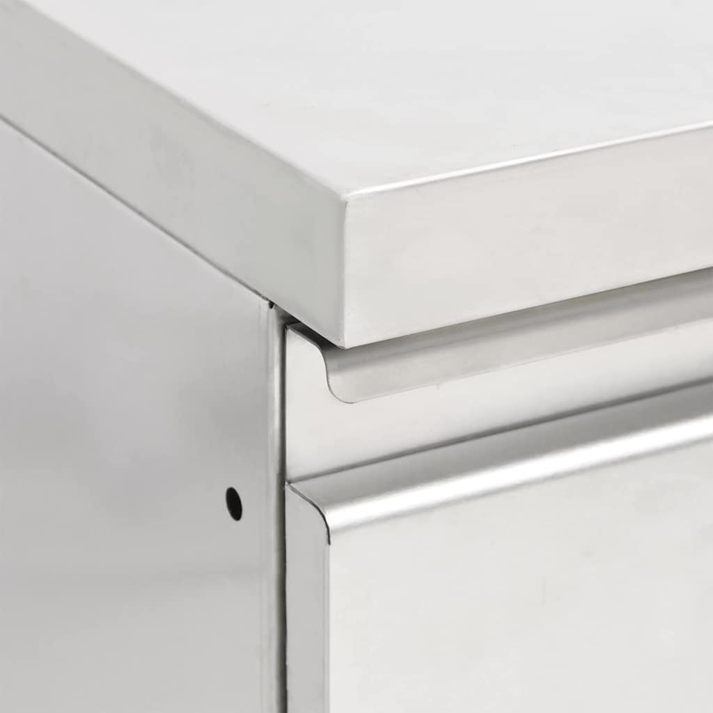 Gewerbe-Küchenschrank mit 3 Schubladen 50x60x96 cm