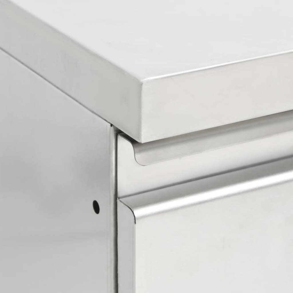 Gewerbe-Küchenschrank mit 3 Schubladen 50x60x96 cm