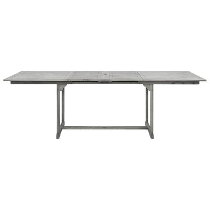 Garten-Esstisch (160-240)x100x75 cm Massivholz Akazie