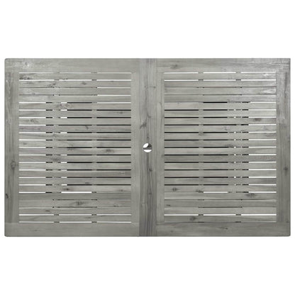 Garten-Esstisch (160-240)x100x75 cm Massivholz Akazie