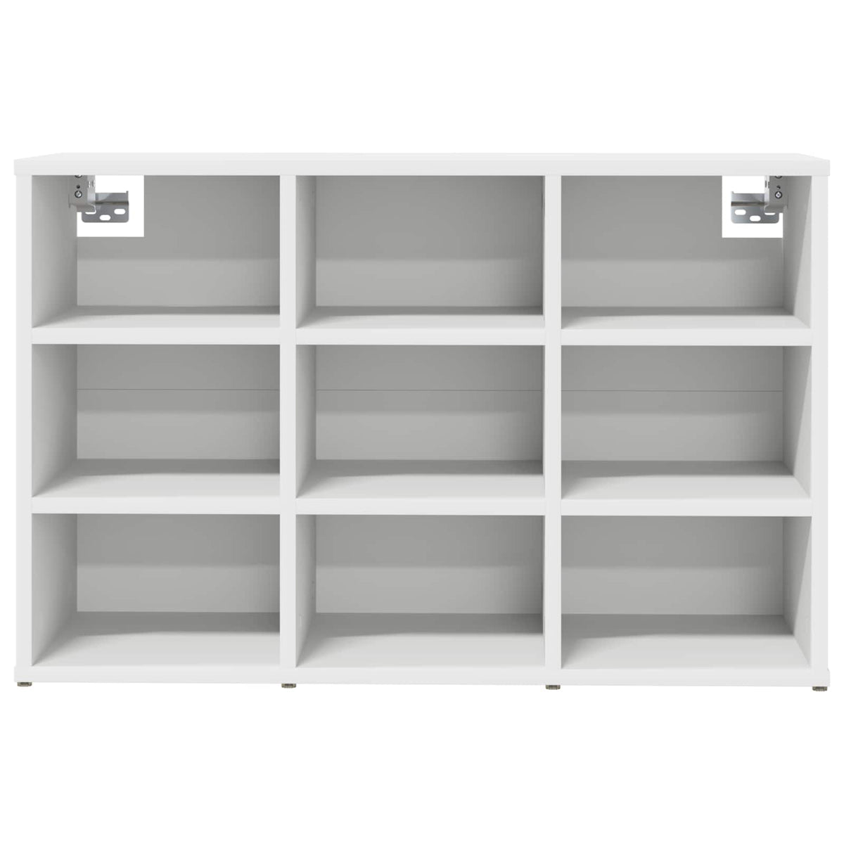 Schuhschrank 77,5 x 30 x 51 cm Holzwerkstoff Weiß