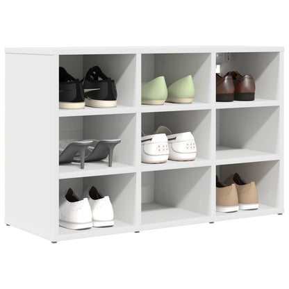 Schuhschrank 77,5 x 30 x 51 cm Holzwerkstoff Weiß