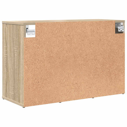 Schuhschrank 77,5 x 30 x 51 cm Holzwerkstoff Sonoma-Eiche
