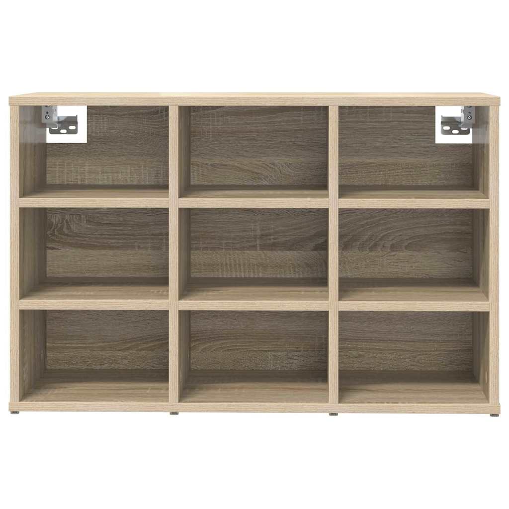 Schuhschrank Sonoma-Eiche 77,5 x 30 x 51 cm Holzwerkstoff