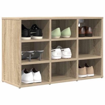 Schuhschrank 77,5 x 30 x 51 cm Holzwerkstoff Sonoma-Eiche