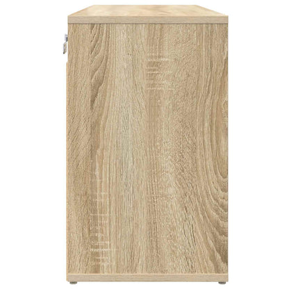 Schuhschrank 77,5 x 30 x 51 cm Holzwerkstoff Sonoma-Eiche