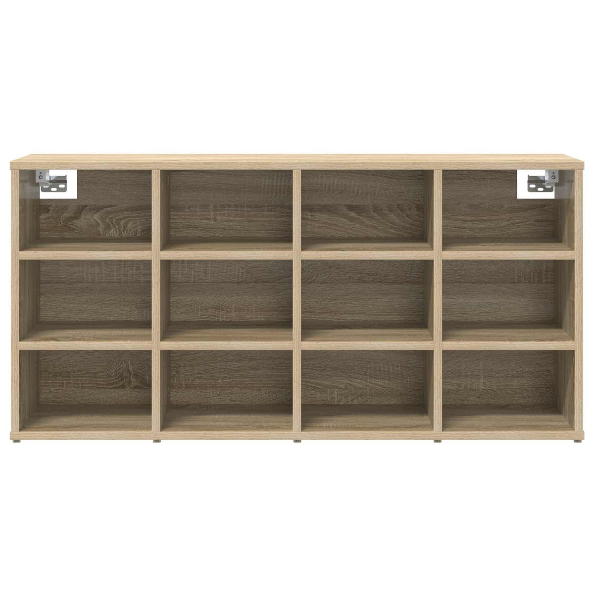 Schuhschrank 103 x 30 x 51 cm Holzwerkstoff Sonoma-Eiche