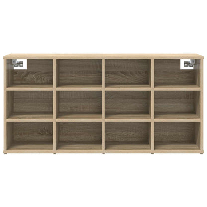 Schuhschrank 103 x 30 x 51 cm Holzwerkstoff Sonoma-Eiche
