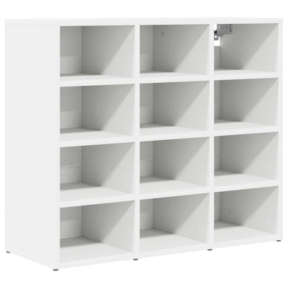 Schuhschrank 77,5 x 30 x 67 cm Holzwerkstoff Weiß
