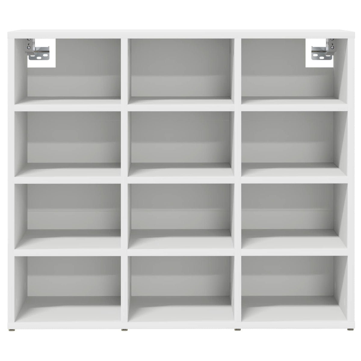 Schuhschrank 77,5 x 30 x 67 cm Holzwerkstoff Weiß