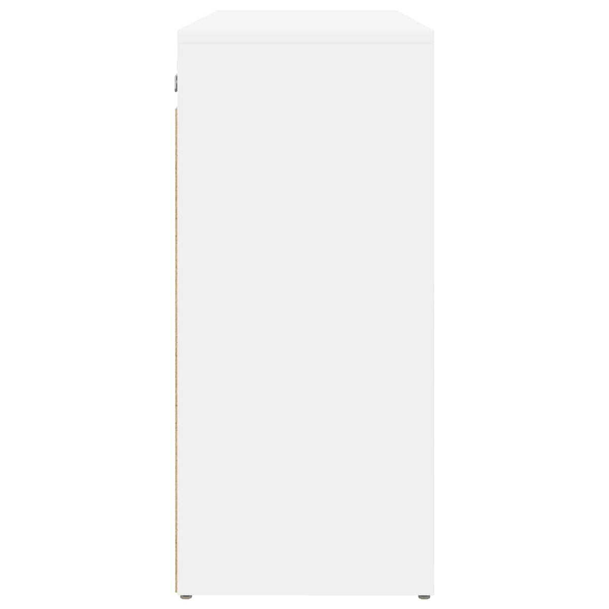 Schuhschrank 77,5 x 30 x 67 cm Holzwerkstoff Weiß