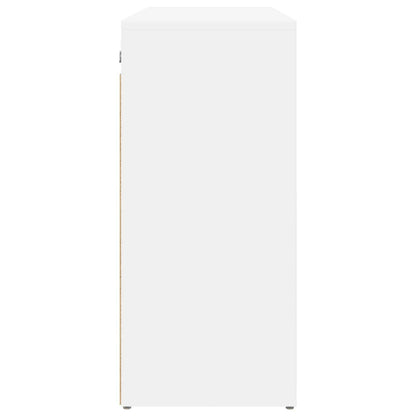 Schuhschrank 77,5 x 30 x 67 cm Holzwerkstoff Weiß