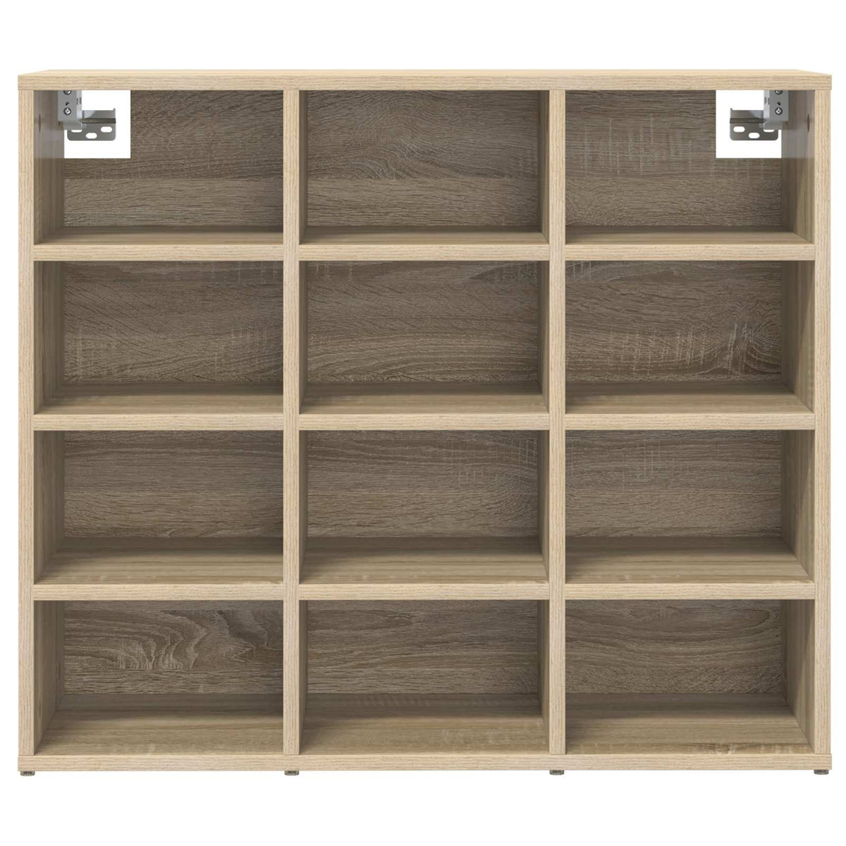 Schuhschrank 77,5 x 30 x 67 cm Holzwerkstoff Sonoma-Eiche
