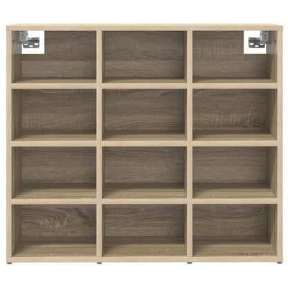 Schuhschrank 77,5 x 30 x 67 cm Holzwerkstoff Sonoma-Eiche