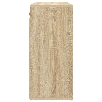 Schuhschrank 77,5 x 30 x 67 cm Holzwerkstoff Sonoma-Eiche