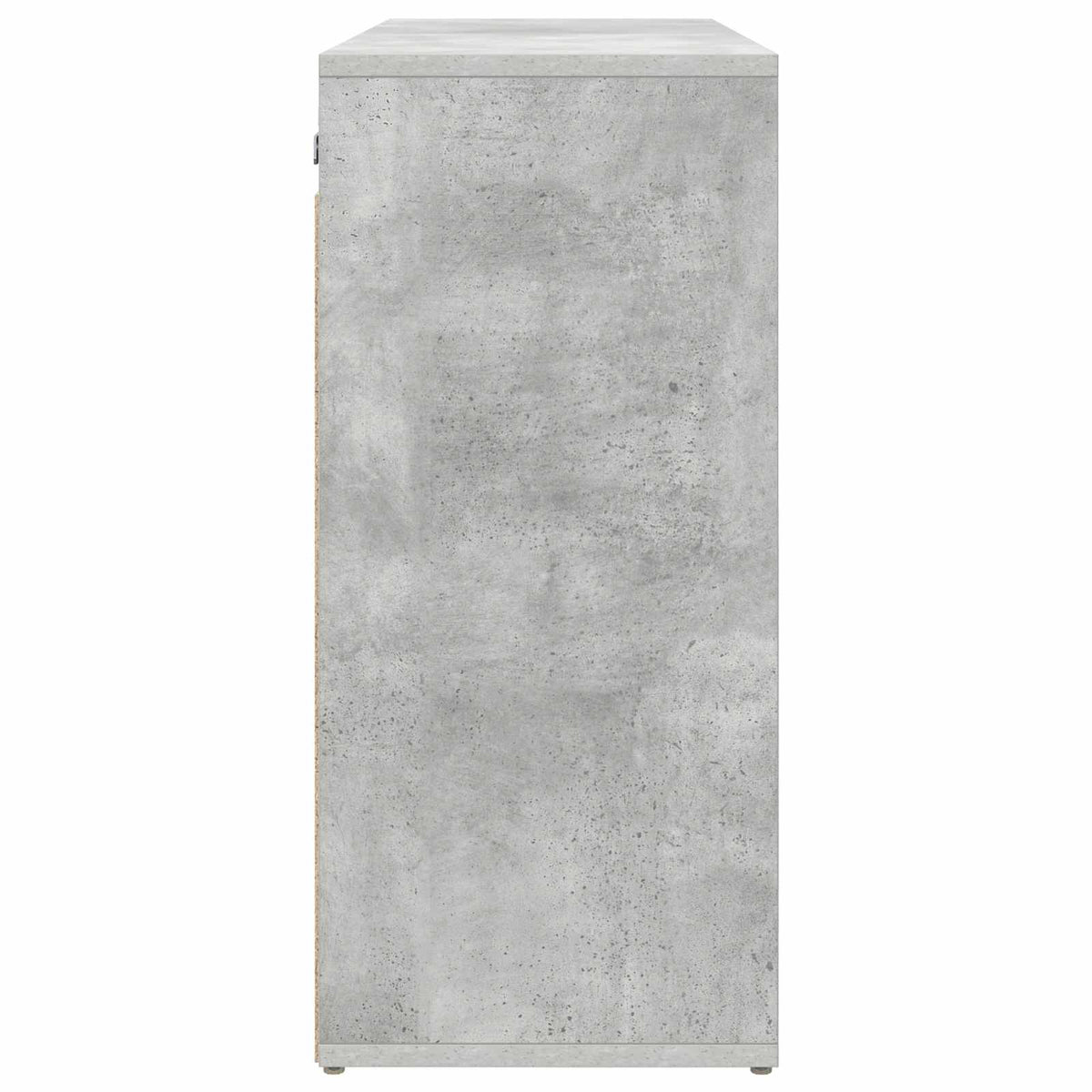 Schuhschrank 77,5 x 30 x 67 cm Holzwerkstoff Betongrau
