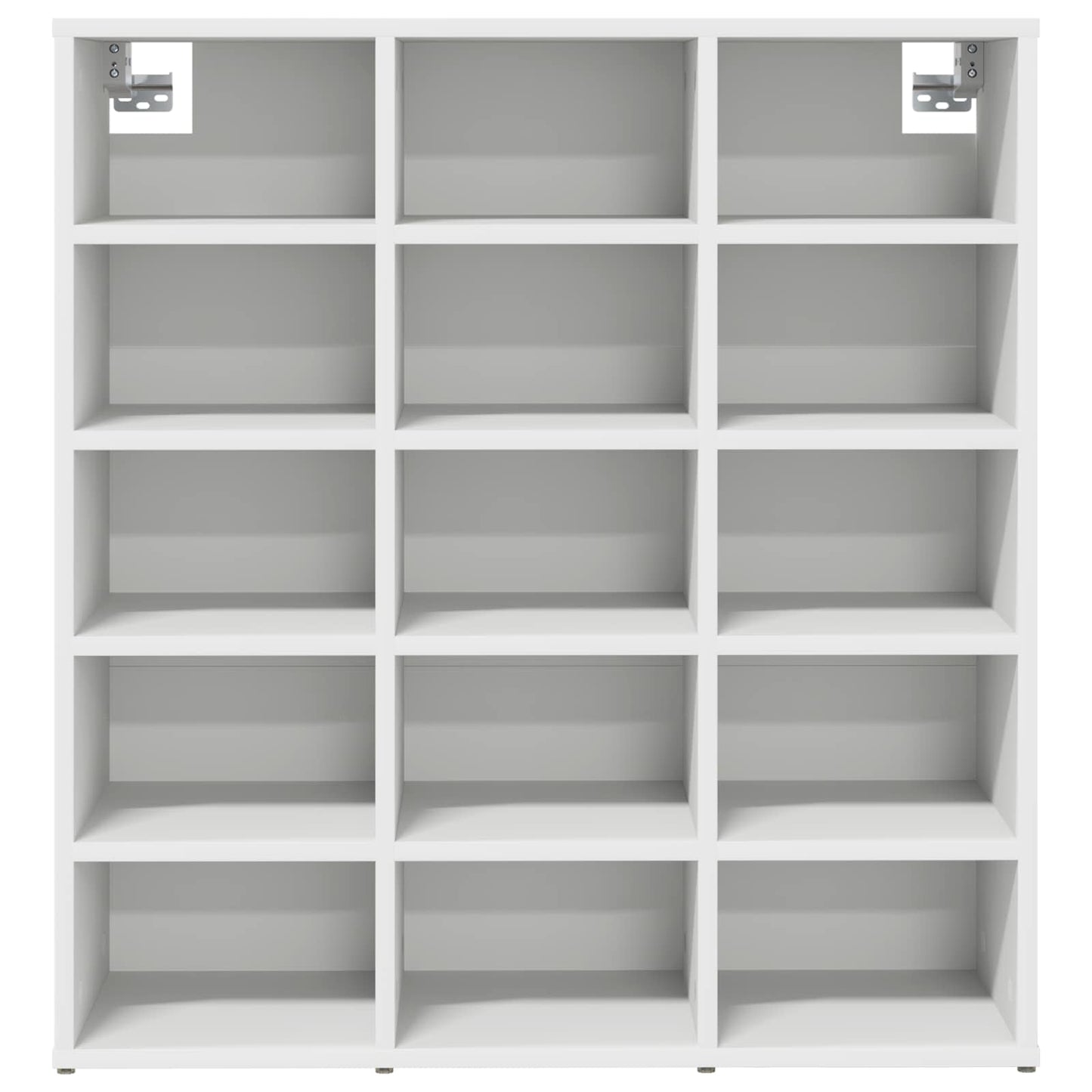 Schuhschrank 77,5 x 30 x 83,5 cm Holzwerkstoff Weiß