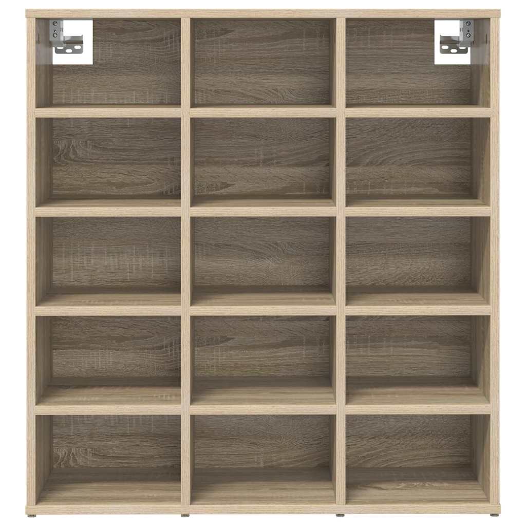 Schuhschrank Sonoma-Eiche 77,5 x 30 x 83,5 cm Holzwerkstoff