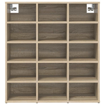 Schuhschrank 77,5 x 30 x 83,5 cm Holzwerkstoff Sonoma-Eiche