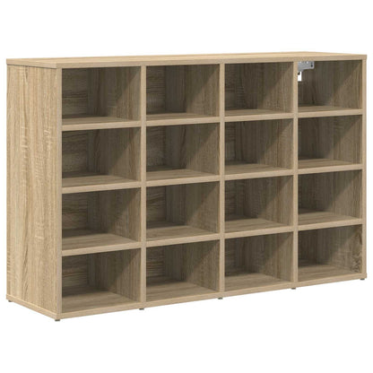 Schuhschrank 103 x 30 x 67 cm Holzwerkstoff Sonoma-Eiche