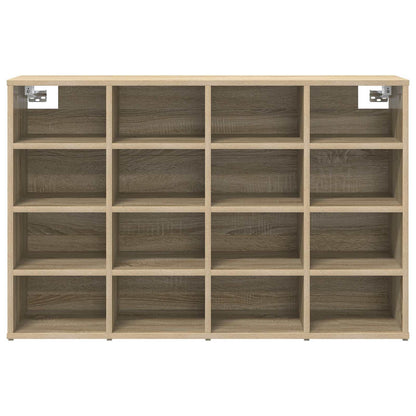 Schuhschrank 103 x 30 x 67 cm Holzwerkstoff Sonoma-Eiche