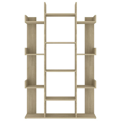 Bücherregal Sonoma-Eiche 86x25,5x140 cm Holzwerkstoff