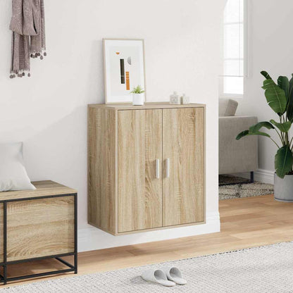 Schuhschrank Sonoma-Eiche 60x35x70 cm Holzwerkstoff