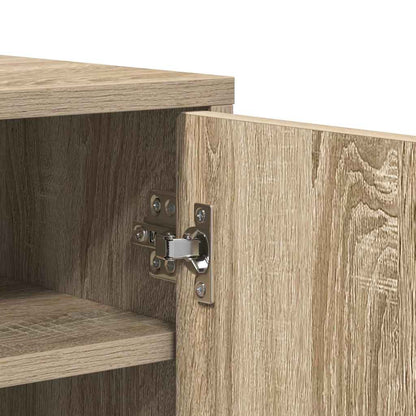 Schuhschrank Sonoma-Eiche 60x35x70 cm Holzwerkstoff