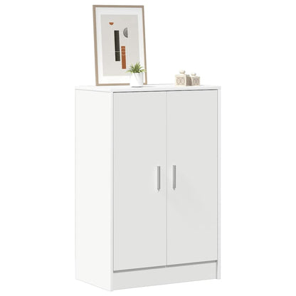 Schuhschrank Weiß 60x35x92 cm Holzwerkstoff